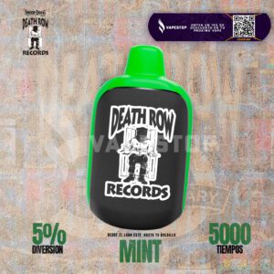 Death Row Vapes Snoop Dogg 5000 Puffs Dispositivo de vape desechable recargable - 5%