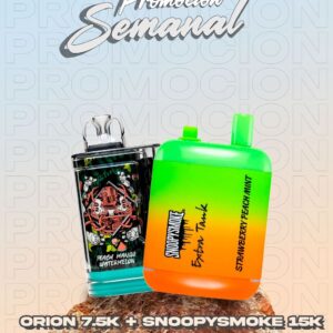 Snoppysmoke 32000 Puffs Dispositivo de vape desechable recargable – 5%